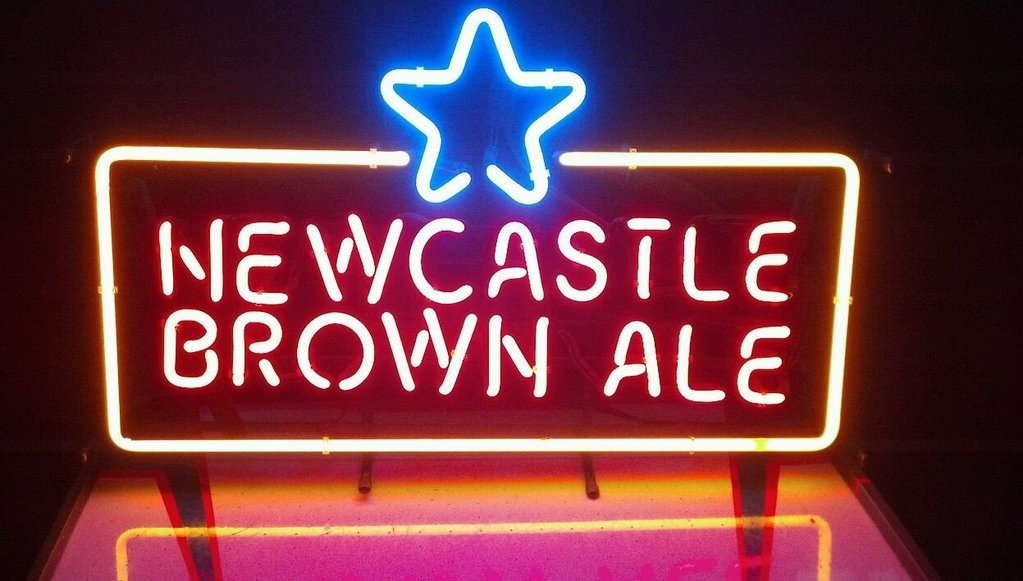 Newcastle Brown Ale Neon Signs